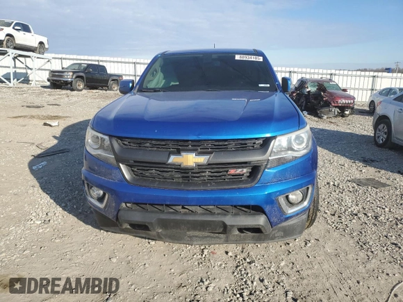 2019 Chevrolet Colorado 2WD Z71 with VIN 1GCGSDEN1K1103879, listed as a Copart auction lot 88934105 with 108,570 mi miles and Salvage Title. Bid and sale history available at carsss.com. Image 5.