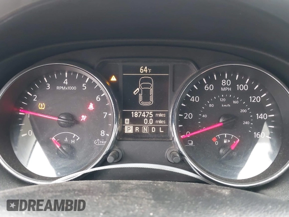 2013 Nissan Rogue S with VIN JN8AS5MT6DW012645, listed as a IAAI auction lot 42162620 with 187,475 mi miles. Bid and sale history available at carsss.com. Image 7.