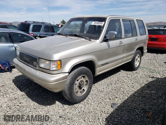 1994 Isuzu Trooper with VIN JACDH58V7R7929502, listed as a Copart auction lot 70280554 with 243,827 mi miles and Clean title. Bid and sale history available at DreamBid. Image 1.