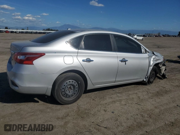 2016 Nissan Sentra SV with VIN 3N1AB7AP8GL653520, listed as a Copart auction lot 50276965 with 117,899 mi miles and Salvage Title. Bid and sale history available at DreamBid. Image 3.