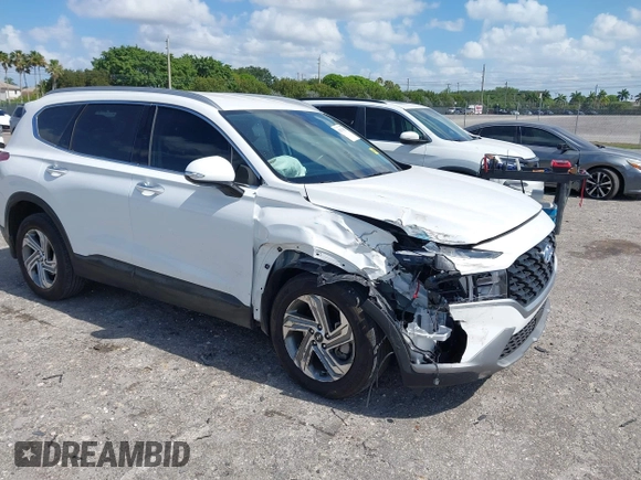 2023 Hyundai Santa Fe SEL z VIN 5NMS24AJ3PH656978, wystawiony jako IAAI lot #42172853 z przebiegiem 9 436 mil mil oraz . Historia ofert i sprzedaży dostępna na DreamBid. Obrazek 1.