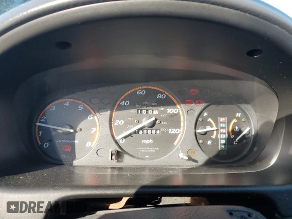 2000 Honda CR-V EX with VIN JHLRD1866YC008157, listed as a Copart auction lot 44955975 with 181,684 mi miles and Salvage Title. Bid and sale history available at carsss.com. Image 9.