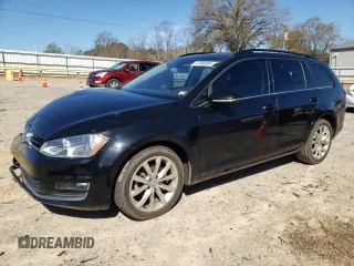 2016 Volkswagen Golf SportWagen TSI S with VIN 3VWC17AU7GM513111, listed as a Copart auction lot 47980684 with 74,502 mi miles. Bid and sale history available at carsss.com. Image 1.