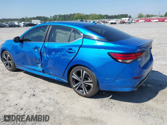 2020 Nissan Sentra SR z VIN 3N1AB8DV3LY221382, wystawiony jako IAAI lot #42063998 z przebiegiem 115 852 mil mil oraz . Historia ofert i sprzedaży dostępna na DreamBid. Obrazek 3.