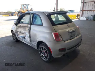 2012 FIAT 500 Sport with VIN 3C3CFFBR5CT357745, listed as a IAAI auction lot 42575343 with 152,112 mi miles and . Bid and sale history available at DreamBid. Image 3.