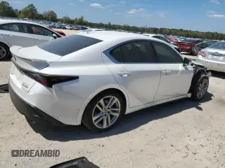 2021 Lexus IS 300 z VIN JTHAA1D21M5114728, wystawiony jako Copart lot #50702935 z przebiegiem 9 696 mil mil oraz Szkoda całkowita • Salvage title. Historia ofert i sprzedaży dostępna na DreamBid. Obrazek 3.
