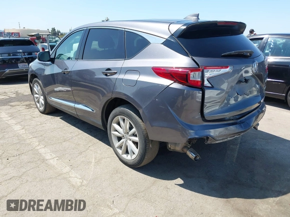 2019 Acura RDX with VIN 5J8TC2H35KL043797, listed as a IAAI auction lot 41978796 with 52,276 mi miles. Bid and sale history available at carsss.com. Image 3.