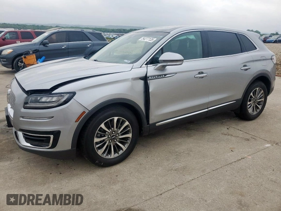 2020 Lincoln Nautilus Reserve with VIN 2LMPJ6K92LBL29960, listed as a Copart auction lot 54277135 with 78,354 mi miles and Salvage title. Bid and sale history available at DreamBid. Image 1.