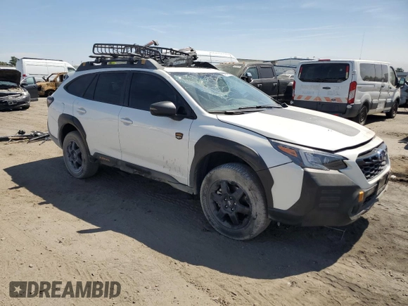 2023 Subaru Outback Wilderness с VIN 4S4BTGUD4P3121222, выставлен на аукционе Copart как лот 57812345 с пробегом 40 582 миль миль и Списание • Salvage title. История ставок и продаж доступна на DreamBid. Изображение 4.