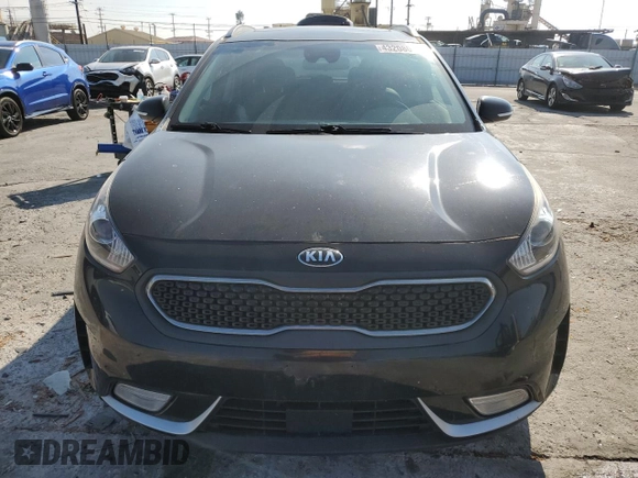 2017 Kia Niro Touring Launch Edition with VIN KNDCC3LC2H5101597, listed as a Copart auction lot 43208055 with 79,930 mi miles and Salvage Title. Bid and sale history available at carsss.com. Image 5.