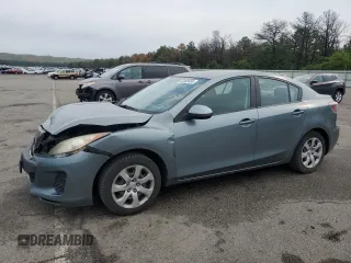 2012 Mazda 3 i Sport with VIN JM1BL1UF0C1591708, listed as a Copart auction lot 63065465 with 114,334 mi miles and Salvage title. Bid and sale history available at DreamBid. Image 1.