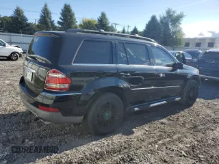 2007 Mercedes-Benz GL-Class with VIN 4JGBF71E77A159527, listed as a Copart auction lot 73605244 with 145,531 mi miles and Salvage Title. Bid and sale history available at carsss.com. Image 3.