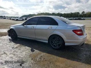 2014 Mercedes-Benz C 250 Sport with VIN WDDGF4HB2EA967498, listed as a Copart auction lot 80678684 with 149,980 mi miles and Salvage title. Bid and sale history available at DreamBid. Image 2.