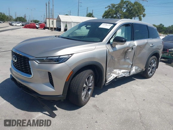 2024 Infiniti QX60 Luxe с VIN 5N1DL1FR3RC346815, выставлен на аукционе IAAI как лот 42186194 с пробегом 4 171 миль миль и . История ставок и продаж доступна на DreamBid. Изображение 16.