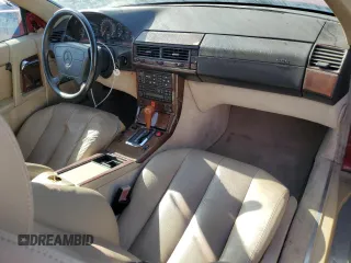 1994 Mercedes-Benz SL 5.0L with VIN WDBFA67E8RF096304, listed as a Copart auction lot 52982185 with 218,302 mi miles and Clean title. Bid and sale history available at DreamBid. Image 8.