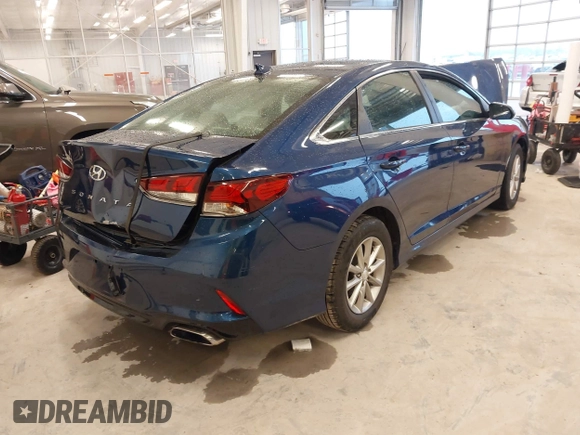 2019 Hyundai Sonata SE with VIN 5NPE24AF7KH803260, listed as a IAAI auction lot 41713958 with Not Provided miles and . Bid and sale history available at carsss.com. Image 4.