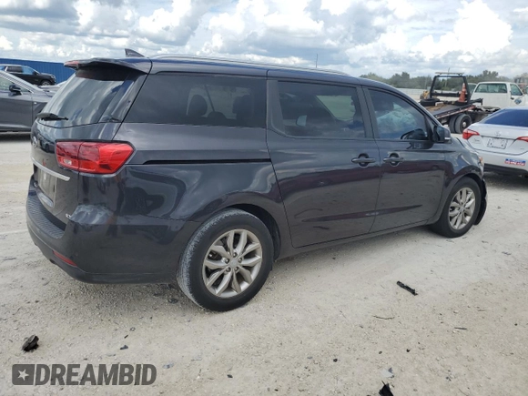 2019 Kia Sedona EX with VIN KNDMB5C13K6510839, listed as a Copart auction lot 71159274 with 31,565 mi miles and Non Repairable. Bid and sale history available at carsss.com. Image 3.