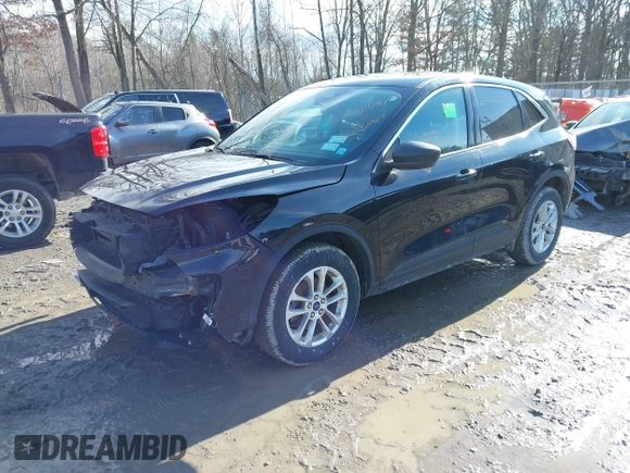 2022 Ford Escape SE with VIN 1FMCU9G68NUB65709, listed as a IAAI auction lot 41686192 with 64,327 mi miles. Bid and sale history available at carsss.com. Image 2.