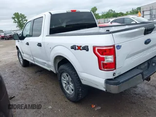 2018 Ford F-150 XL with VIN 1FTEW1E59JKD10992, listed as a IAAI auction lot 42362936 with 225,967 mi miles and . Bid and sale history available at DreamBid. Image 3.
