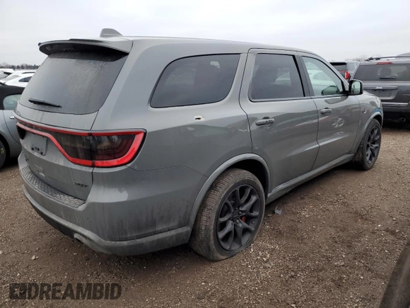 2022 Dodge Durango SRT 392 with VIN 1C4SDJGJ1NC133812, listed as a Copart auction lot 85062594 with 34,867 mi miles and Salvage title. Bid and sale history available at DreamBid. Image 3.