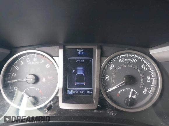 2018 Toyota Tacoma SR5 with VIN 5TFAZ5CNXJX066952, listed as a IAAI auction lot 41894562 with 141,818 mi miles and . Bid and sale history available at DreamBid. Image 7.