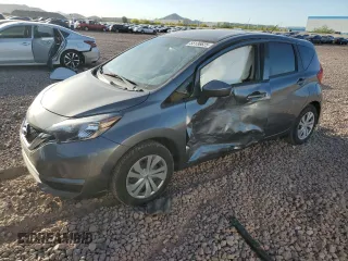 2019 Nissan Note SV with VIN 3N1CE2CPXKL360906, listed as a Copart auction lot 55136625 with 62,158 mi miles and Salvage Title. Bid and sale history available at DreamBid. Image 1.