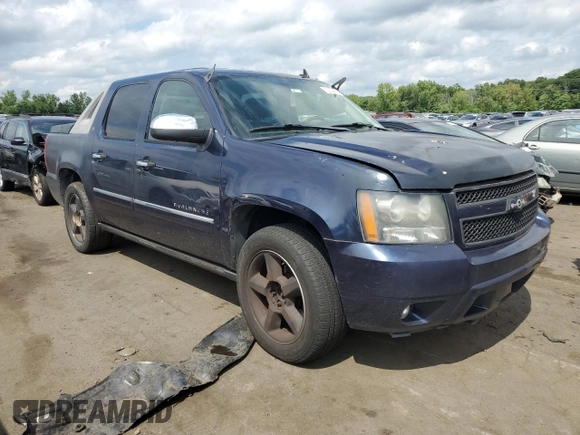 2009 Chevrolet Avalanche LTZ with VIN 3GNFK32069G212694, listed as a Copart auction lot 65292814 with 158,427 mi miles and Clean Title. Bid and sale history available at carsss.com. Image 4.