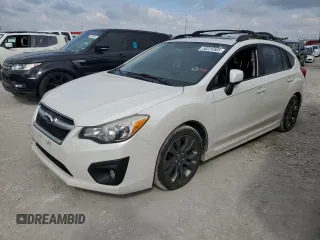 2014 Subaru Impreza Special Sports Limited с VIN JF1GPAS64E8238403, выставлен на аукционе Copart как лот 58225585 с пробегом Не указан миль и Списание • Salvage title. История ставок и продаж доступна на DreamBid. Изображение 1.