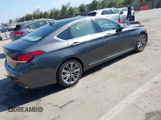 2018 Genesis G80 3.8L with VIN KMHGN4JEXJU266505, listed as a IAAI auction lot 42087994 with 58,251 mi miles and . Bid and sale history available at DreamBid. Image 4.