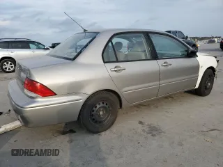 2003 Mitsubishi Lancer ES with VIN JA3AJ26E83U079025, listed as a Copart auction lot 76900594 with 0 mi miles and Salvage Title. Bid and sale history available at carsss.com. Image 3.