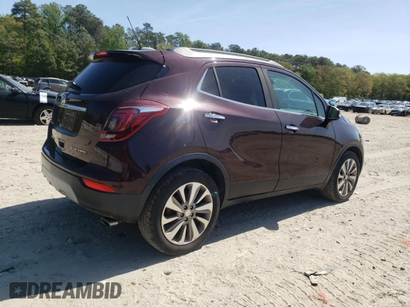 2018 Buick Encore Preferred with VIN KL4CJASB8JB717065, listed as a Copart auction lot 54797675 with 120,896 mi miles and Clean Title. Bid and sale history available at carsss.com. Image 3.
