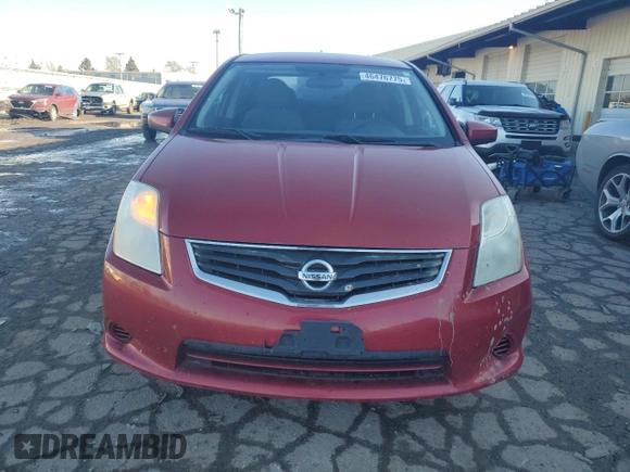 2011 Nissan Sentra S with VIN 3N1AB6AP6BL730100, listed as a Copart auction lot 46476775 with 146,377 mi miles and Salvage Title. Bid and sale history available at DreamBid. Image 5.