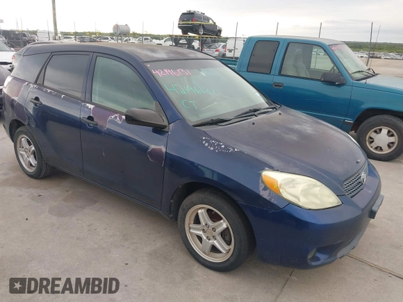 2006 Toyota Matrix STD with VIN 2T1KR32E06C580891, listed as a IAAI auction lot 42196131 with 187,941 mi miles and . Bid and sale history available at carsss.com. Image 1.