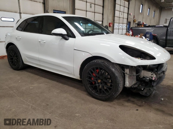 2017 Porsche Macan GTS with VIN WP1AG2A53HLB53891, listed as a Copart auction lot 88149965 with 77,180 mi miles and Salvage Title. Bid and sale history available at carsss.com. Image 4.