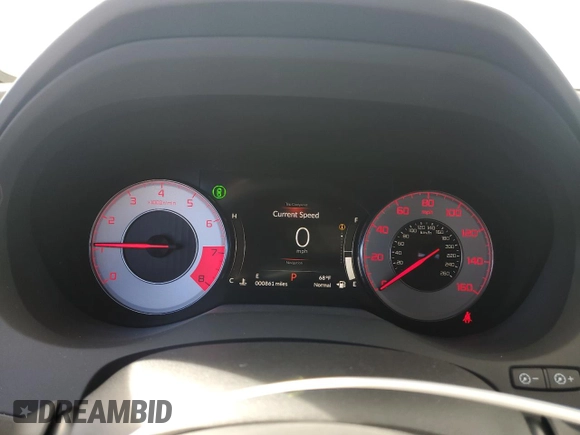 2024 Acura RDX Advance with VIN 5J8TC2H82RL038076, listed as a Copart auction lot 75267024 with 861 mi miles and Salvage title. Bid and sale history available at DreamBid. Image 9.