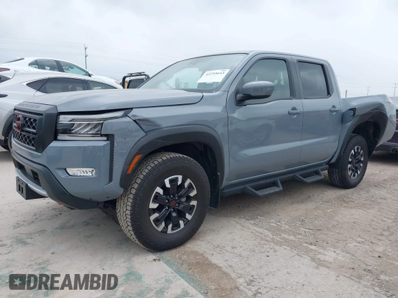 2024 Nissan Frontier SV with VIN 1N6ED1EK2RN630822, listed as a IAAI auction lot 42295643 with 15,548 mi miles and . Bid and sale history available at DreamBid. Image 17.