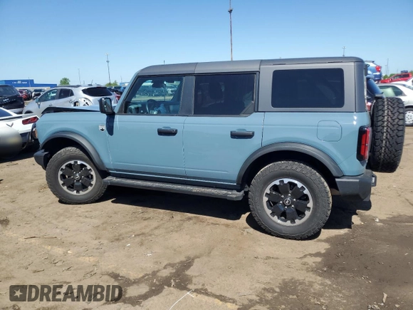 2022 Ford Bronco with VIN 1FMDE5BH3NLA92077, listed as a Copart auction lot 54380065 with 69,360 mi miles and Clean title. Bid and sale history available at DreamBid. Image 2.