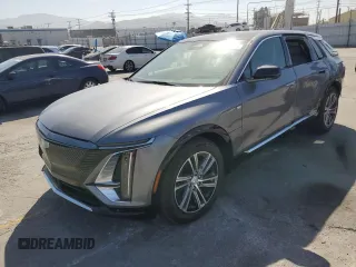 2023 Cadillac LYRIQ RWD Luxury z VIN 1GYKPMRK9PZ001115, wystawiony jako Copart lot #58268995 z przebiegiem 32 114 mil mil oraz Szkody całkowita. Historia ofert i sprzedaży dostępna na DreamBid. Obrazek 1.