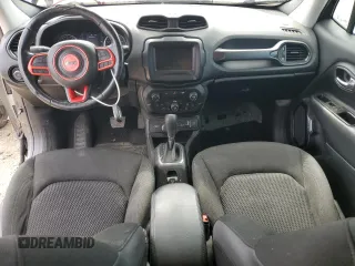 2018 Jeep Renegade Latitude with VIN ZACCJBBB5JPG77352, listed as a Copart auction lot 54854675 with 85,493 mi miles and Salvage title. Bid and sale history available at DreamBid. Image 8.