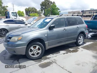 2003 Mitsubishi Outlander LS z VIN JA4LX31G73U063383, wystawiony jako IAAI lot #42254143 z przebiegiem 177 968 mil mil oraz . Historia ofert i sprzedaży dostępna na DreamBid. Obrazek 2.