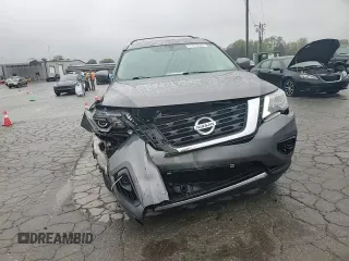 2019 Nissan Pathfinder S with VIN 5N1DR2MN8KC639149, listed as a Copart auction lot 51819025 with 80,056 mi miles and Salvage title. Bid and sale history available at DreamBid. Image 12.