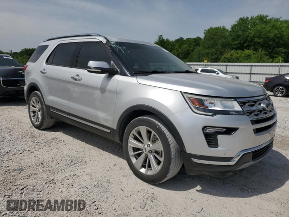 2019 Ford Explorer Limited z VIN 1FM5K8F82KGB43145, wystawiony jako Copart lot #57031025 z przebiegiem 76 481 mil mil oraz Szkoda całkowita • Salvage title. Historia ofert i sprzedaży dostępna na DreamBid. Obrazek 4.