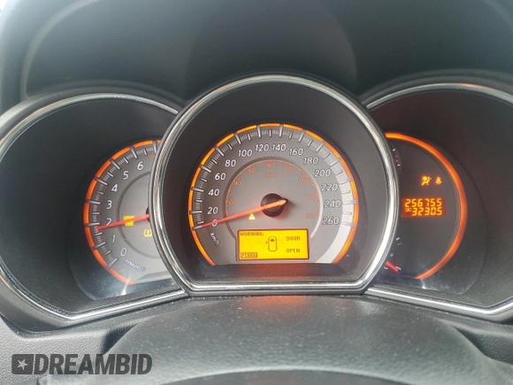 2009 Nissan Murano SL with VIN JN8AZ18W99W200589, listed as a Copart auction lot 54406135 with 256,755 mi miles and Salvage Title. Bid and sale history available at DreamBid. Image 9.