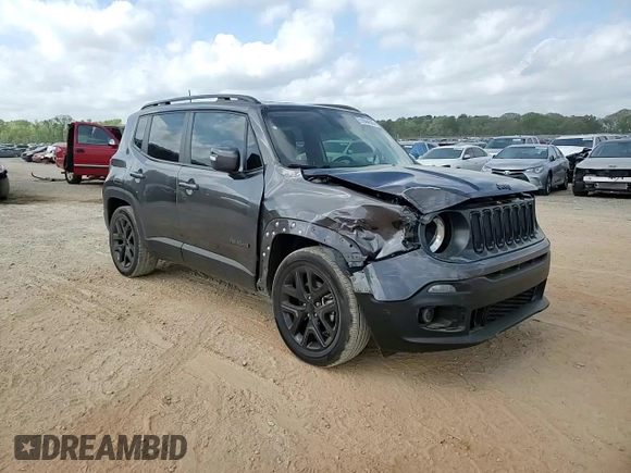 2018 Jeep Renegade Altitude z VIN ZACCJABB6JPJ71388, wystawiony jako Copart lot #51994505 z przebiegiem 80 894 mil mil oraz Szkoda całkowita • Salvage title. Historia ofert i sprzedaży dostępna na DreamBid. Obrazek 10.