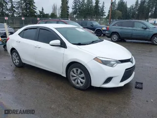 2015 Toyota Corolla L with VIN 2T1BURHE5FC412429, listed as a IAAI auction lot 41906952 with 96,951 mi miles. Bid and sale history available at carsss.com. Image 1.