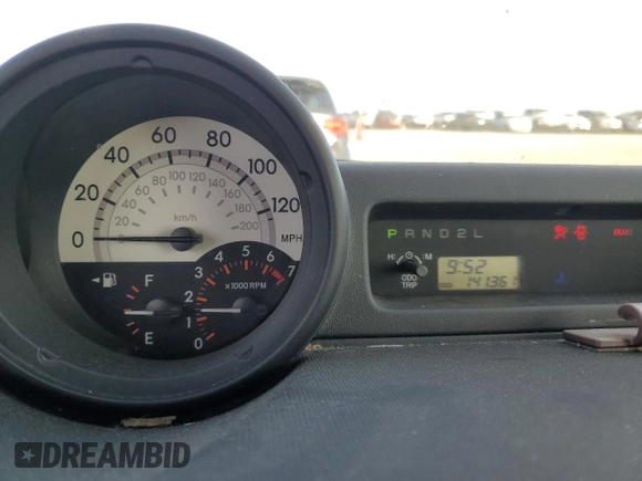2005 Scion xB with VIN JTLKT324754022034, listed as a Copart auction lot 47303595 with 141,361 mi miles and Salvage Title. Bid and sale history available at carsss.com. Image 9.