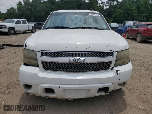 2007 Chevrolet Tahoe LTZ with VIN 1GNFC13077R339175, listed as a Copart auction lot 58924925 with Not provided miles and Salvage title. Bid and sale history available at DreamBid. Image 5.
