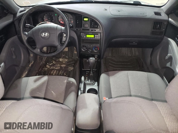 2006 Hyundai Elantra with VIN KMHDM45D66U356412, listed as a Copart auction lot 81612314 with 56,501 mi miles and Non repairable. Bid and sale history available at DreamBid. Image 8.