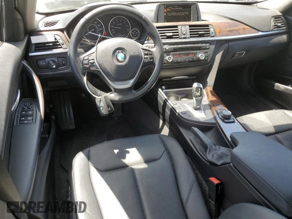 2015 BMW 3 Series 328i with VIN WBA3C1C56FK122177, listed as a Copart auction lot 57333625 with 102,399 mi miles and Salvage title. Bid and sale history available at DreamBid. Image 8.
