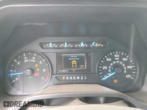 2017 Ford F-150 XL with VIN 1FTEX1CP6HKC44879, listed as a Copart auction lot 42046395 with 131,386 mi miles and Salvage title. Bid and sale history available at DreamBid. Image 9.